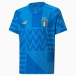Image de FIGC HOME PREMATCH JERSEY JR  164 (L) Bleu