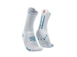 Image de PRO RACING SOCKS V4.0 RUN HIGH  T2 (39-41) Blanc/bleu