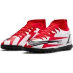 Image de JR SUPERFLY 8 CLUB CR7 TF  4Y US - 36 Blanc/rouge
