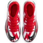 Image de JR SUPERFLY 8 CLUB CR7 TF  4Y US - 36 Blanc/rouge