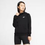 Image de W NSW ESSNTL FLC FNL HOOD  M Noir