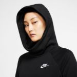 Image de W NSW ESSNTL FLC FNL HOOD  M Noir