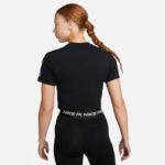 Image de W NP DF GRX SS CROP TOP  M Noir