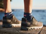 Image de PRO RACING SOCKS V4.0 RUN LOW  T1 (35-38) Bleu marine