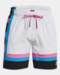 Image de UA BASELINE WOVEN SHORT  S Blanc