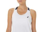 Image de WOMEN COURT TANK  L Blanc/noir