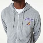 Image de NBA ESSENTIALS FZ HOODY LOSLAK  L Gris