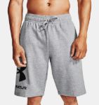Image de UA RIVAL FLEECE BIG LOGO SHORTS  M Gris