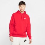 Image de M NSW CLUB HOODIE PO BB  XS Rouge