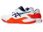 Image de GEL-RESOLUTION 9 CLAY - M  11.5US - 46 Blanc/bleu