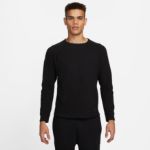 Image de M NY DF YOGA TEXTURE KNIT LS  L Noir