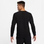 Image de M NY DF YOGA TEXTURE KNIT LS  L Noir