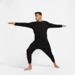 Image de M NY DF YOGA TEXTURE KNIT LS  L Noir