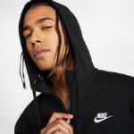 Image de M NSW CLUB HOODIE FZ BB  XXL Noir
