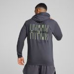 Image de M PUMA X HYROX CLOUDSPUN HOODIE  M Gris anthracite