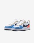 Image de COURT BOROUGH LOW RECRAFT (GS)  4Y US - 36 Blanc/bleu