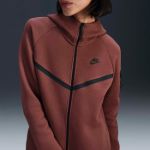 Image de NIKE SPORTSWEAR TECH FLEECE WINDRUNNER  M Brun