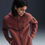 Image de NIKE SPORTSWEAR TECH FLEECE WINDRUNNER  M Brun