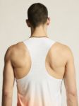 Image de RACE DAY SINGLET M  L Blanc/orange