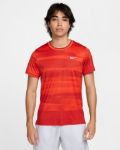 Image de NIKE COURT ADVANTAGE PRINTED TEE  XXL Rouge