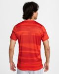 Image de NIKE COURT ADVANTAGE PRINTED TEE  M Rouge