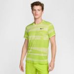Image de NIKE COURT ADVANTAGE PRINTED TEE  S Jaune