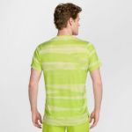 Image de NIKE COURT ADVANTAGE PRINTED TEE  S Jaune