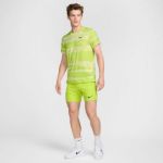 Image de NIKE COURT ADVANTAGE PRINTED TEE  S Jaune
