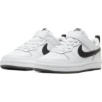 Image de NIKE COURT BOROUGH LOW 2 (PSV)  3Y US - 35 Blanc
