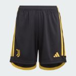 Image de SHORT DOMICILE JUVENTUS 23/24 JUNIOR  176 (15-16A) Noir/jaune