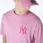 Image de T-SHIRT OVERSIZE NEW YORK YANKEES MLB  XXL Rose