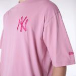 Image de T-SHIRT OVERSIZE NEW YORK YANKEES MLB  XXL Rose
