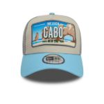 Image de CASQUETTE 9FORTY A-FRAME TRUCKER LICENSE PLATE  ADJUSTABLE Bleu ciel