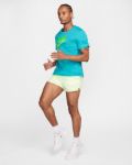 Image de RUN ENERGY MILER SS TEE  L Turquoise