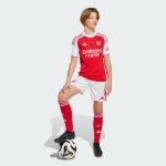 Image de SHORT DOMICILE ARSENAL 25/26 ENFANTS  164 (13-14A) Blanc/rouge