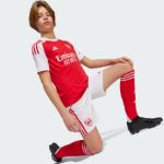 Image de SHORT DOMICILE ARSENAL 25/26 ENFANTS  164 (13-14A) Blanc/rouge