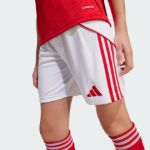 Image de SHORT DOMICILE ARSENAL 25/26 ENFANTS  164 (13-14A) Blanc/rouge