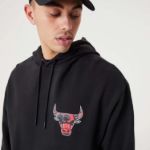 Image de SWEAT À CAPUCHE CHICAGO BULLS  L Noir/rouge
