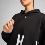 Image de W PUMA X HYROX HEAVYWEIGHT HOODIE  M Noir