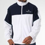 Image de NILO TRACK JACKET  L Blanc/bleu