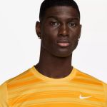 Image de NIKE COURT DRY VICTORY T-SHIRT IMPRIMÉ  L Jaune