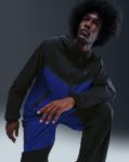 Image de NIKE TECH WOVEN HOODIES  L Bleu royal