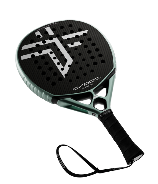 Image de PURE PRO+ HES-CARBON  Padel Noir/vert