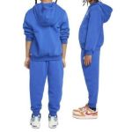 Image de FB-FLEECE PANT SET  5-6A (M) Bleu royal