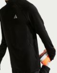 Image de HAUT DE TRAIL HOMME 1/4 ZIP DRI-FIT  L Noir