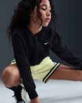 Image de NIKE PRO FLEECE BIG KIDS' (GIRL') DRI-FIT FULL ZIP HOODIE  L (12-13A) Noir