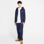 Image de M NSW CLUB HOODIE FZ BB  XXL Bleu marine