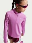 Image de GIRL'S DRI-FIT 1/2 ZIP LONGSLEEVE  XS (6-8A) Lilas
