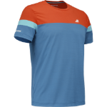 Image de CREW NECK TEE  L Bleu/orange