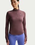 Image de NIKE SWIFT WOMEN'S DRI-FIT UV 1/4 ZIP  S Framboise